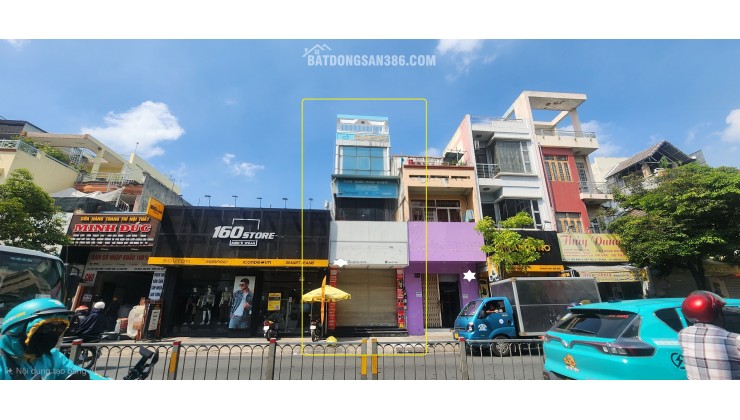 Cho thuê nhà Mặt Tiền Hòa Bình q.Tân Phú, 68m²,4TẦNG, 20Triệu